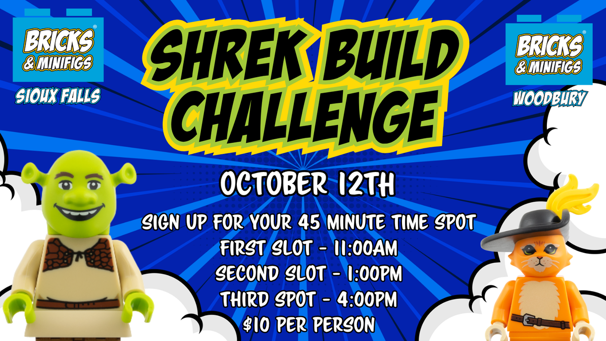 Shrek Building Challenge 4PM