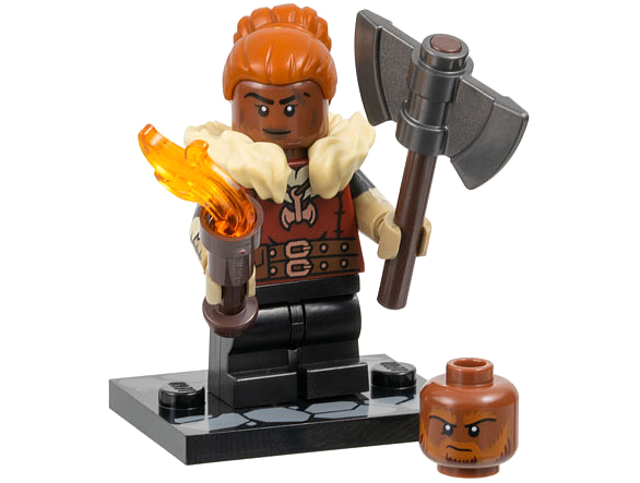 coldnd-1: Dwarf Barbarian - Bricks and Minifigs Sioux Falls