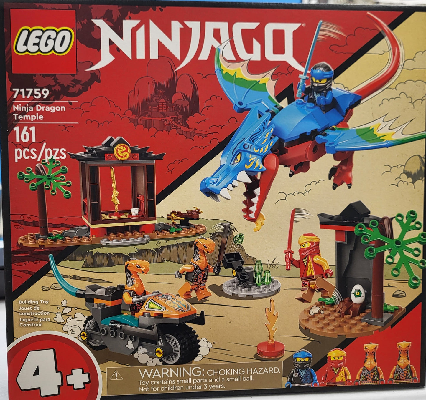 LEGO® NINJAGO® Ninja Dragon Temple (71759) - Bricks and Minifigs Sioux Falls