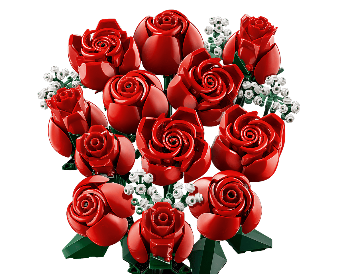Bouquet of Roses - Bricks and Minifigs Sioux Falls
