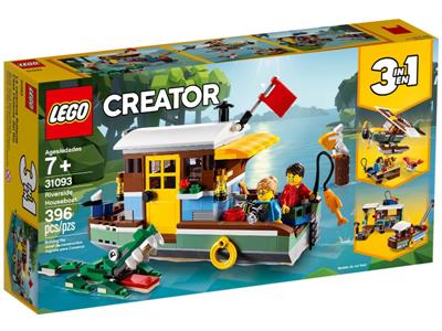 Riverside Houseboat - Bricks and Minifigs Sioux Falls