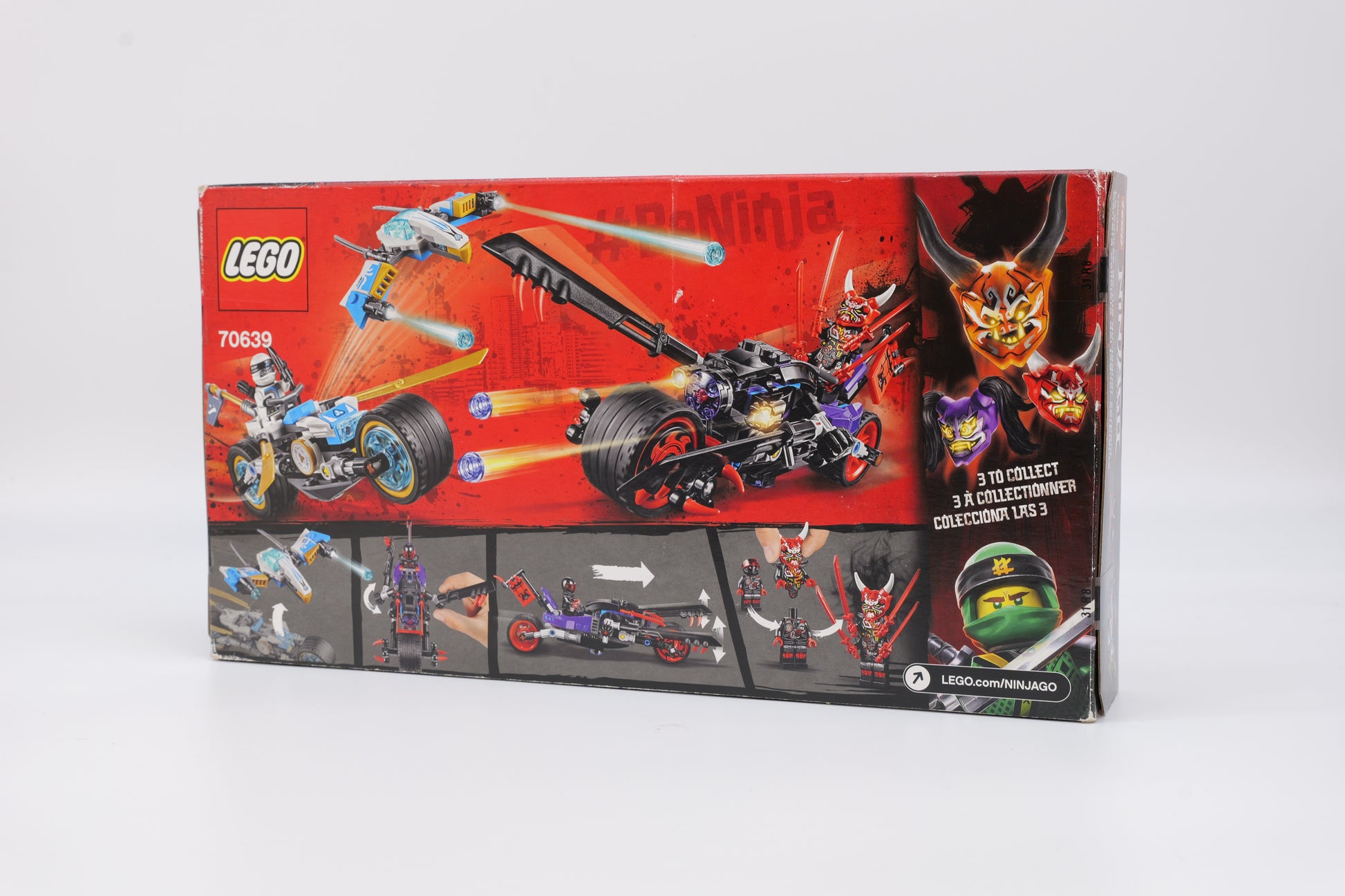 LEGO® NINJAGO® Street Race of Snake Jaguar (70639) - Bricks and Minifigs Sioux Falls