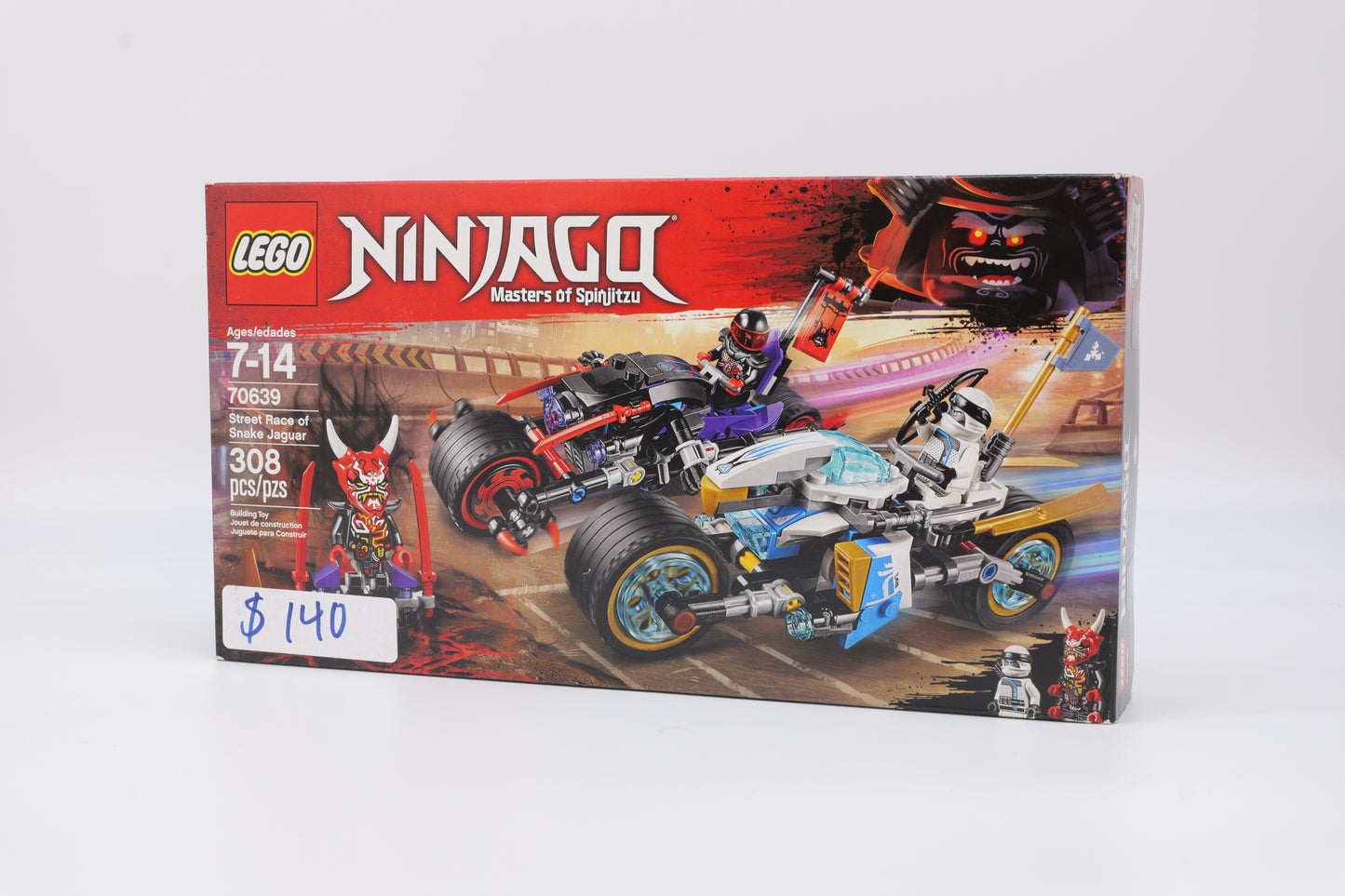 LEGO® NINJAGO® Street Race of Snake Jaguar (70639) - Bricks and Minifigs Sioux Falls