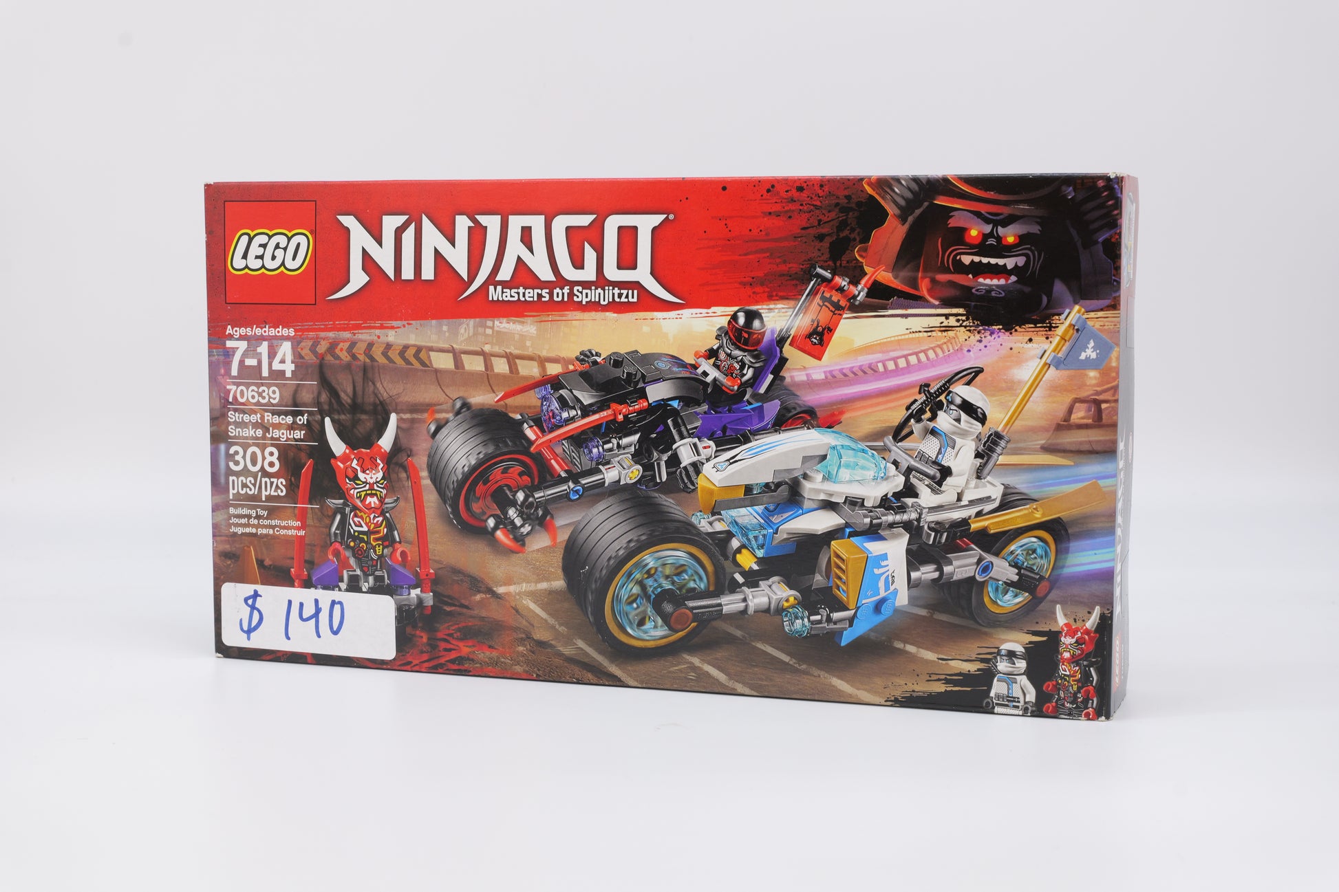 LEGO® NINJAGO® Street Race of Snake Jaguar (70639) - Bricks and Minifigs Sioux Falls