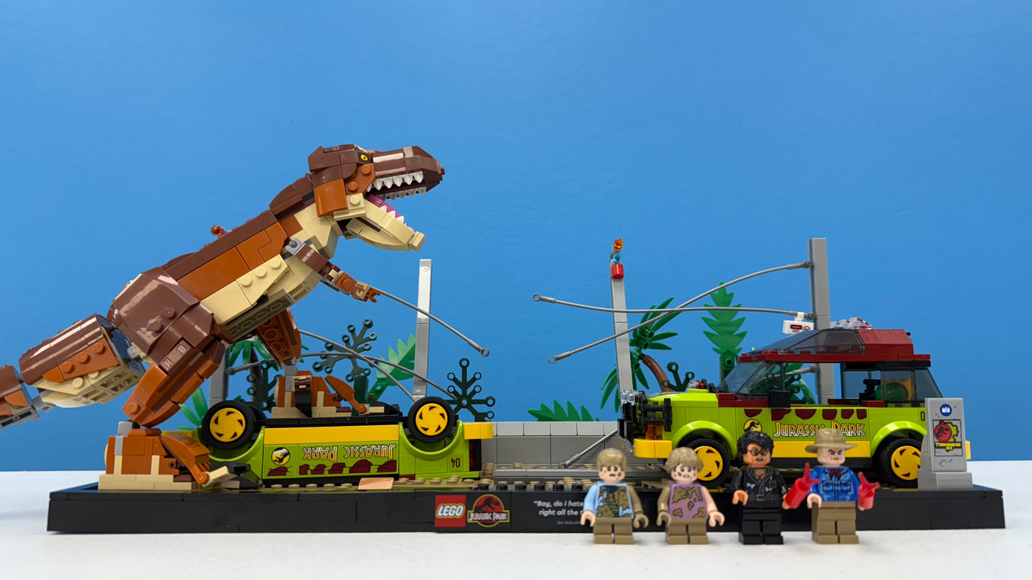 T. rex Breakout - Bricks and Minifigs Sioux Falls