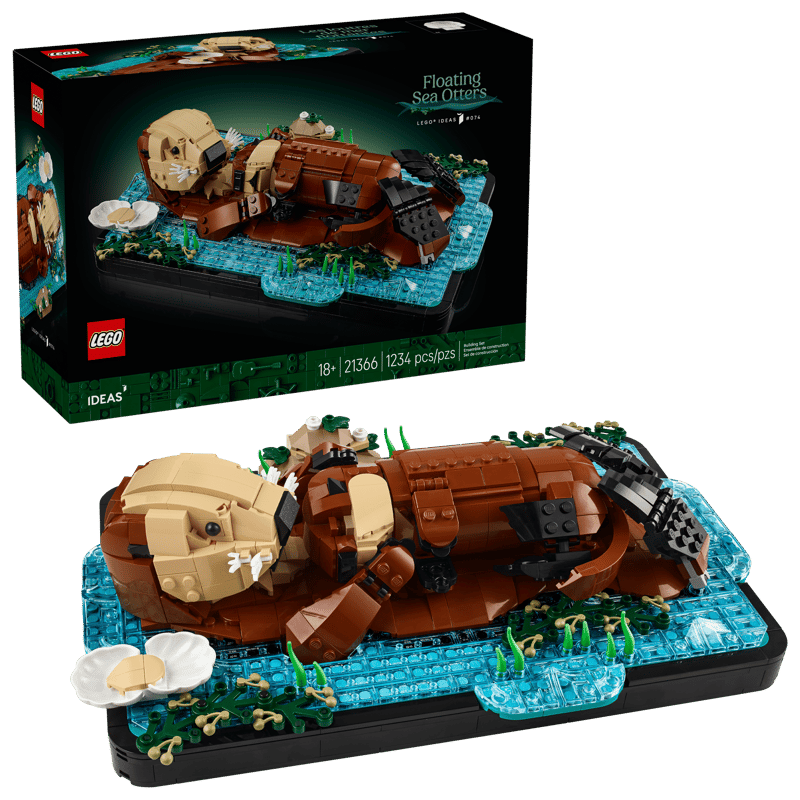Floating Sea Otters - Bricks and Minifigs Sioux Falls