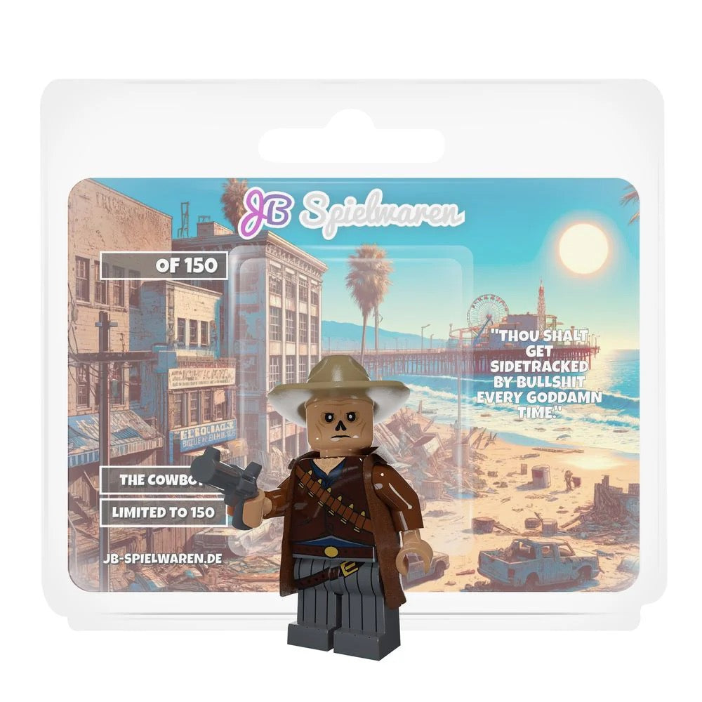 The Cowboy Custom Minifigure from Vault 33 - Bricks and Minifigs Sioux Falls