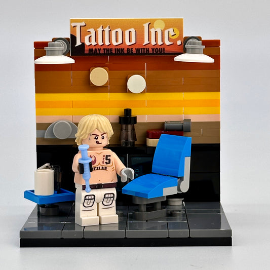 JB Custom Build: Galaxy Fun Tattoo Inc - Bricks and Minifigs Sioux Falls