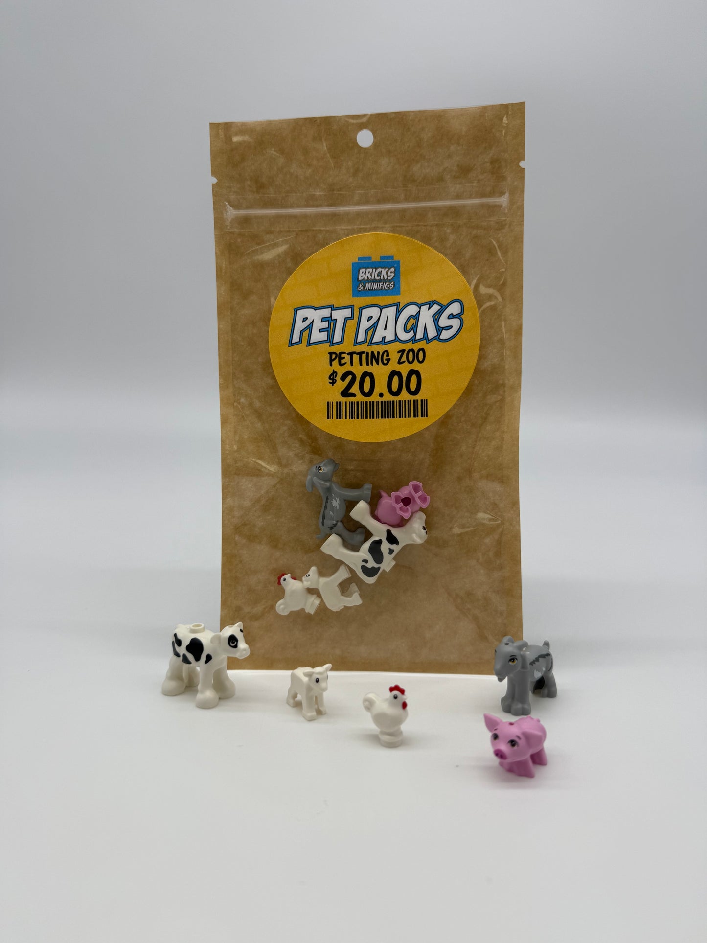 Petting Zoo Pet Packs - Bricks and Minifigs Sioux Falls