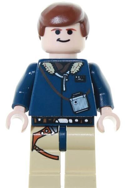 sw0081: Han Solo - Light Nougat, Reddish Brown Hair, Tan legs