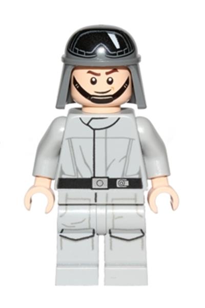 sw0797: Imperial AT-ST Driver (helmet with printed goggles, light bluish gray jumpsuit, printed legs)