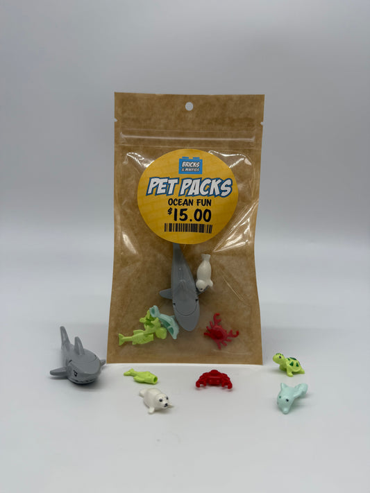 Ocean Fun Pet Packs - Bricks and Minifigs Sioux Falls