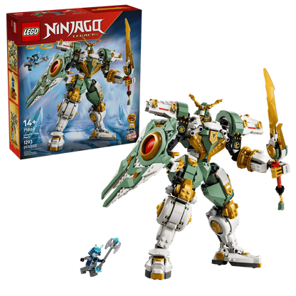 Ninjago Secrets of the Forbidden Spinjitzu Lloyd's Titan Mech 15th Anniversary - Bricks and Minifigs Sioux Falls
