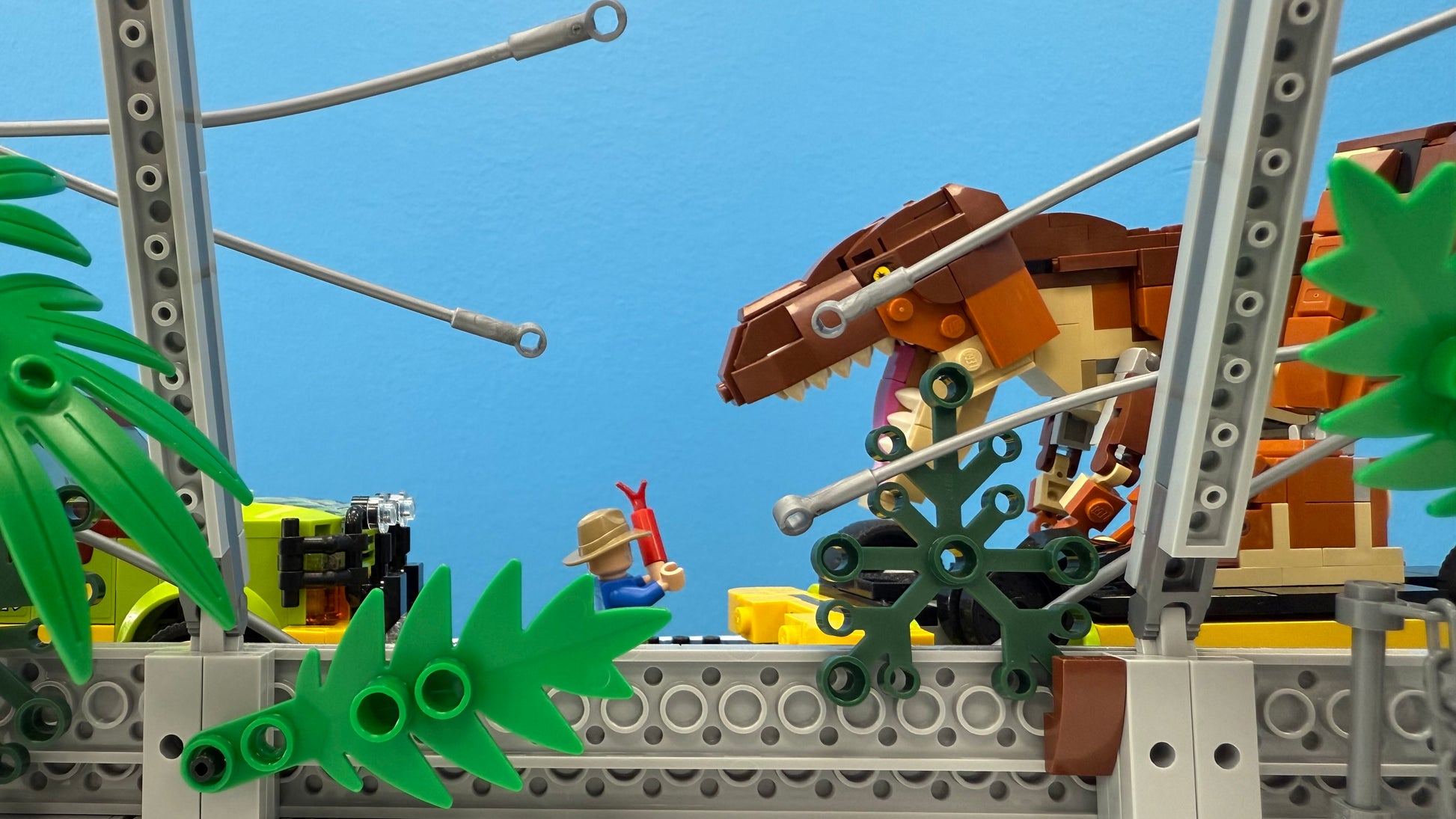 T. rex Breakout - Bricks and Minifigs Sioux Falls