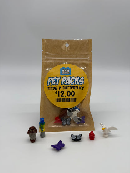 Birds & Butterflies Pet Pack - Bricks and Minifigs Sioux Falls