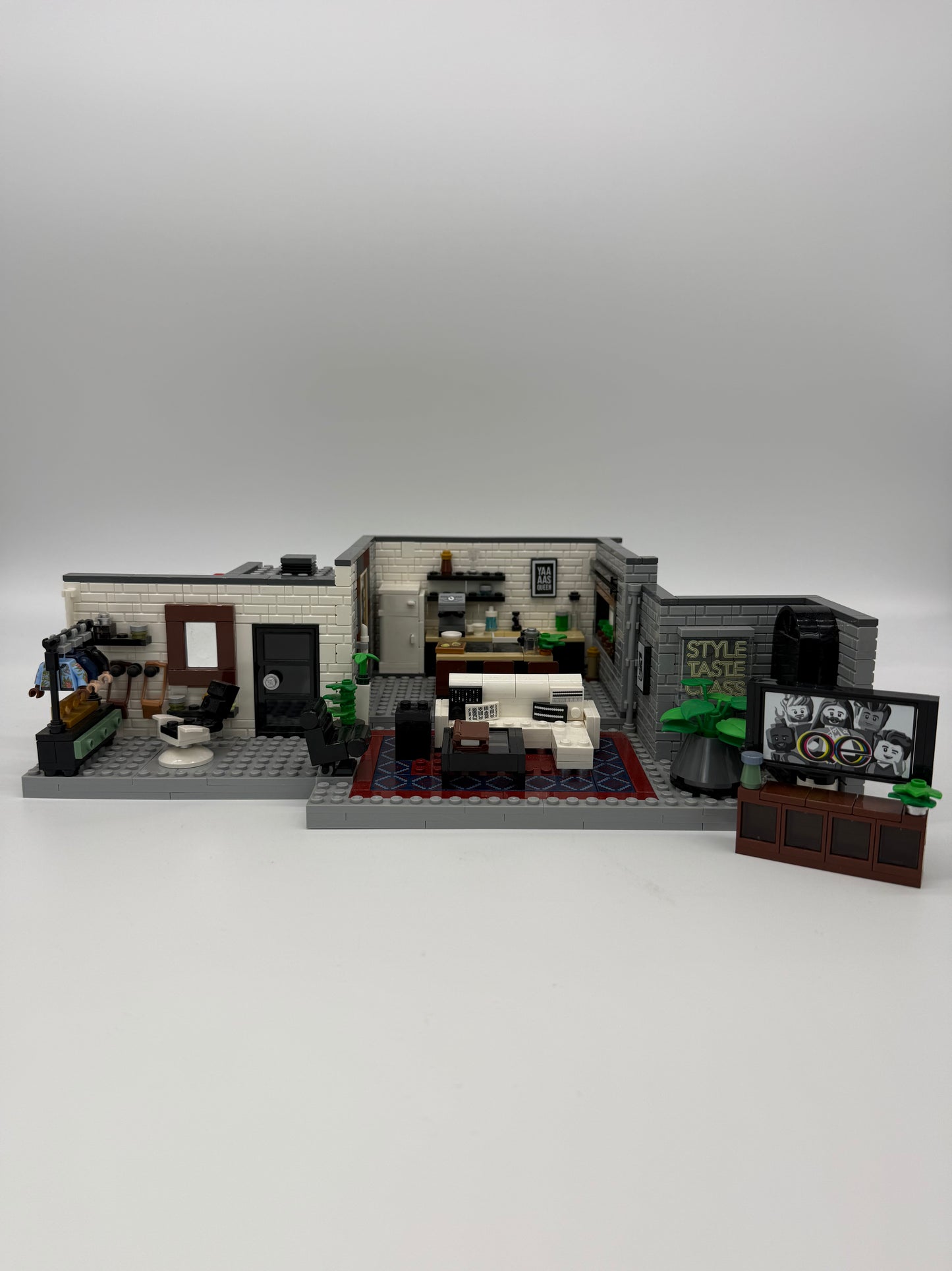 Queer Eye — The Fab 5 Loft - Bricks and Minifigs Sioux Falls