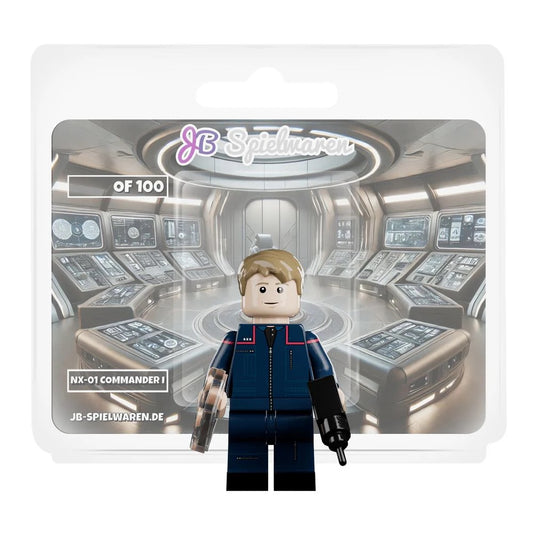 NX-01 Commander I Custom Minifigure - Bricks and Minifigs Sioux Falls