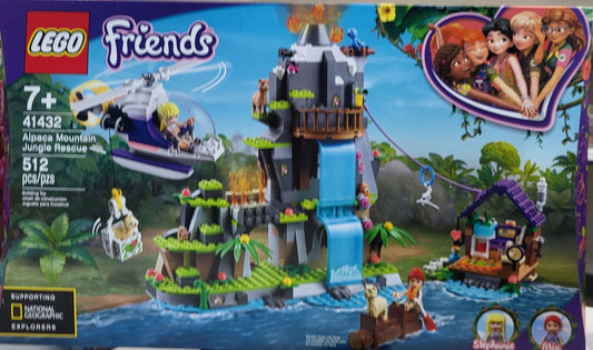 LEGO® Friends Alpaca Mountain Jungle Rescue (41432) - Bricks and Minifigs Sioux Falls