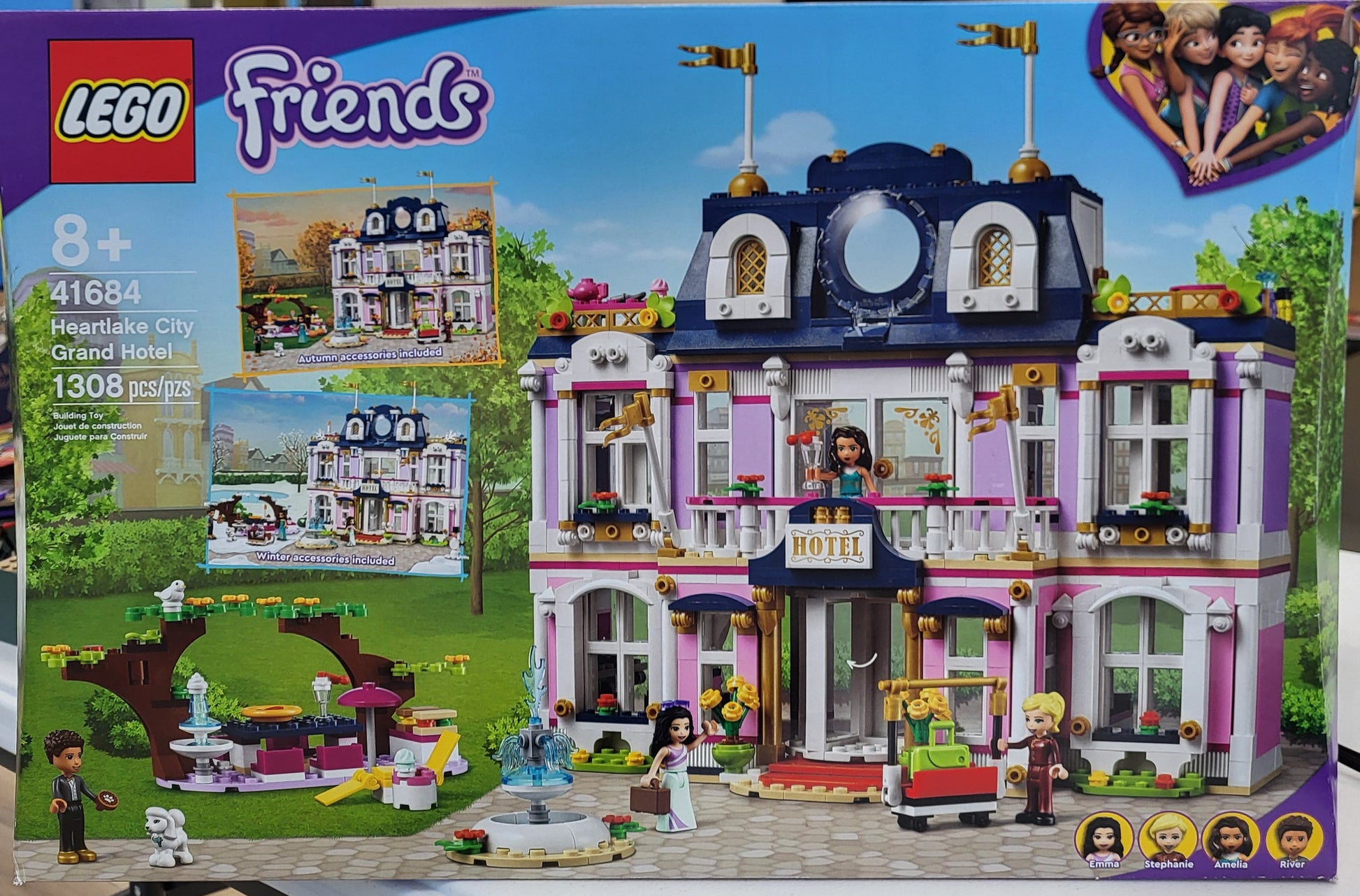 41684: Heartlake City Grand Hotel - Bricks and Minifigs Sioux Falls