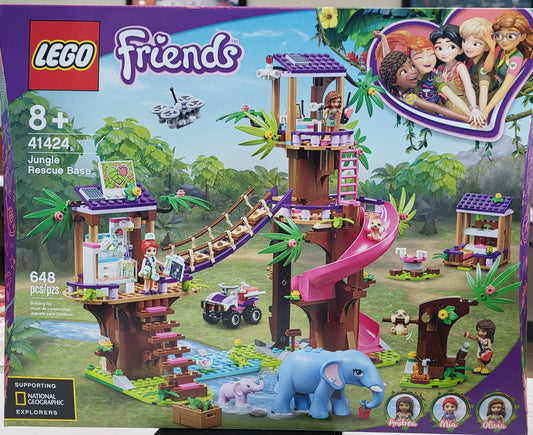 LEGO® Friends Jungle Rescue Base (41424) - Bricks and Minifigs Sioux Falls