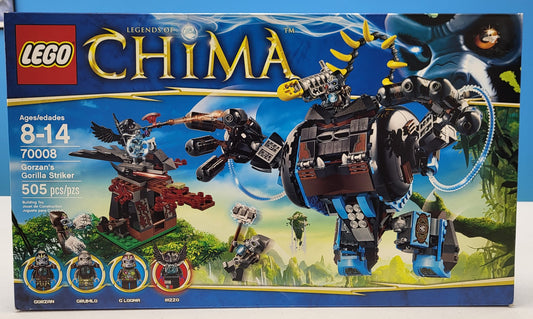 LEGO® CHIMA™ Gorzan's Gorilla Striker (70008) - Bricks and Minifigs Sioux Falls
